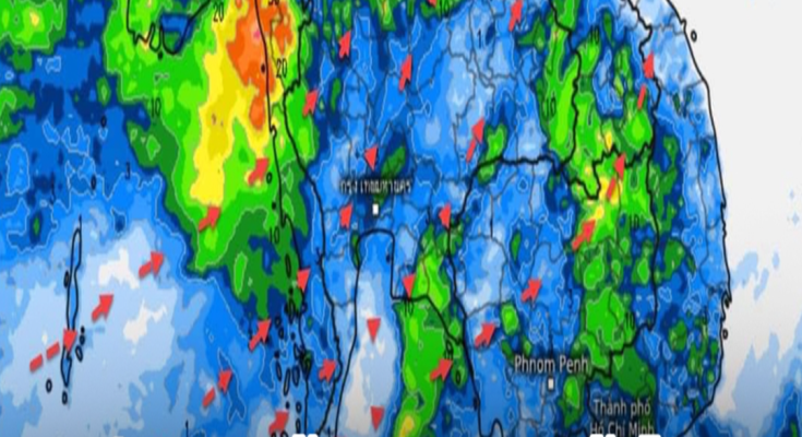 เปิดภาพเส้นทางมรสุมเข้าไทย พื้นที่เสี่ยงเจอฝนตกหนัก เตรียมรับมือ