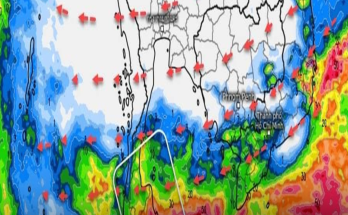 เปิดภาพเส้นทางฝนตกหนัก เจอทั้งฝนทั้งหนาว พื้นที่เสี่ยงเตรียมรับมือ