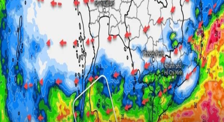 เปิดภาพเส้นทางฝนตกหนัก เจอทั้งฝนทั้งหนาว พื้นที่เสี่ยงเตรียมรับมือ